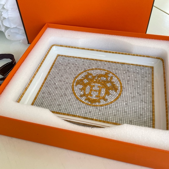 Hermes Porcelain Small Tray - Picture 7 of 14